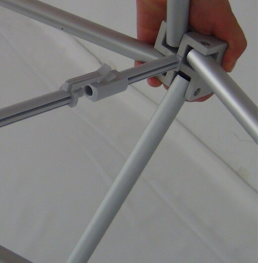 Anodized Aluminum Pole Frame
